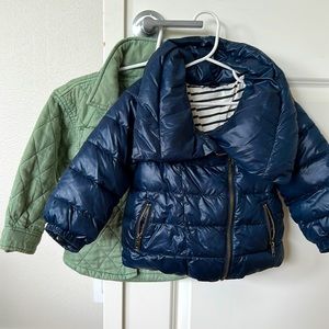 Two Gap Toddler Girl Jackets, 3T